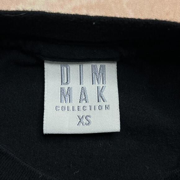 Dim Mak Collection Dance Floor T-Shirt Black Multicolor Short Sleeve Men's XS - Picture 4 of 6